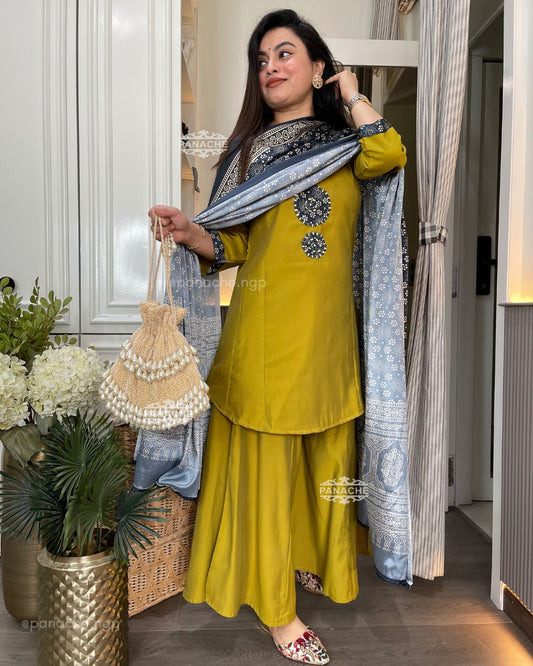 Bright Bandhani gajjis