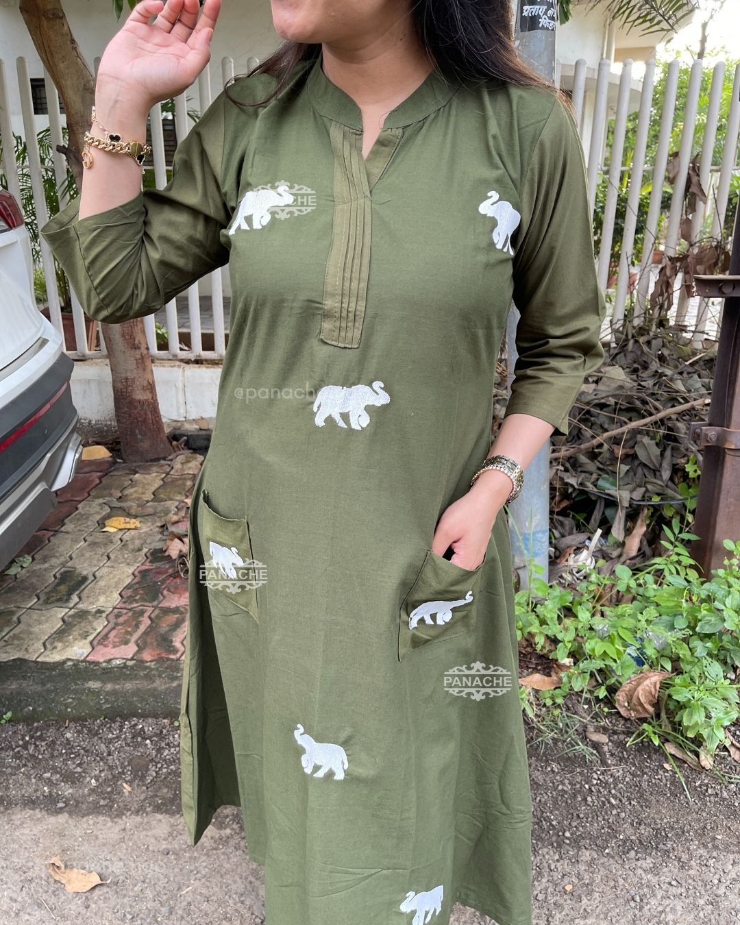 Embroidered budget daily wear coords