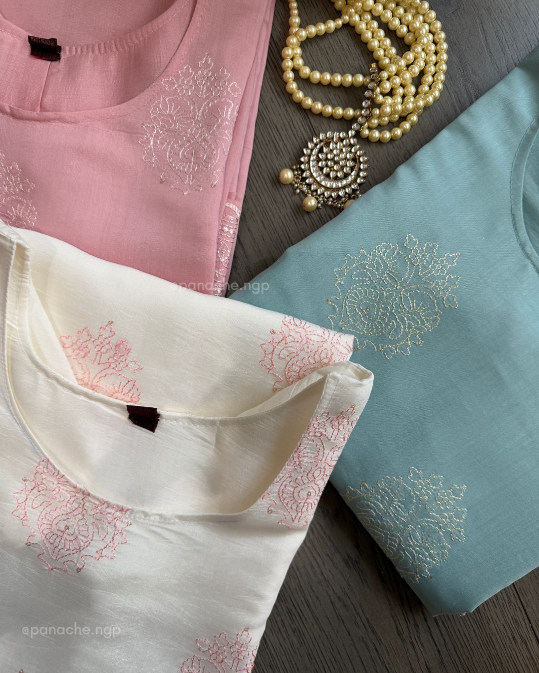 Lakhnavi thread suits