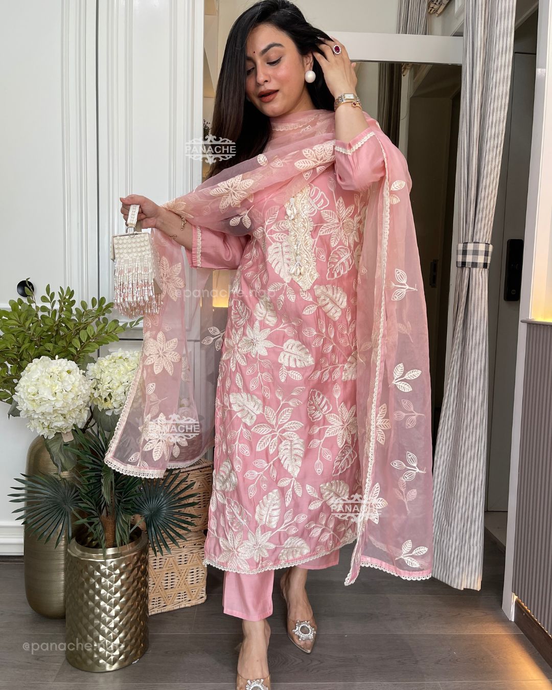 Karachi embroidered pastels sets