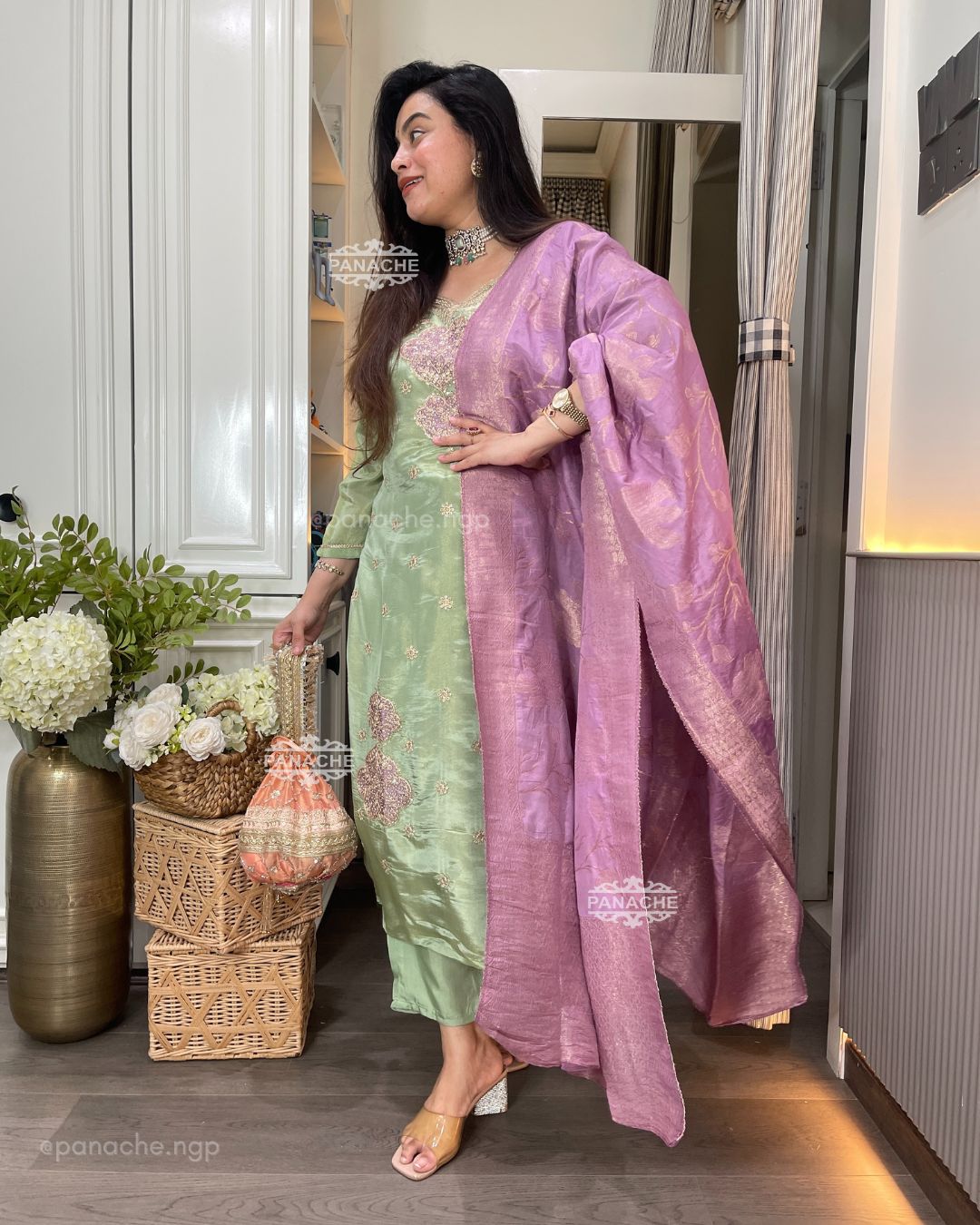 Pastel tissue orgenza sets