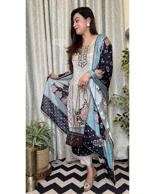 Karachi special printed Muslin