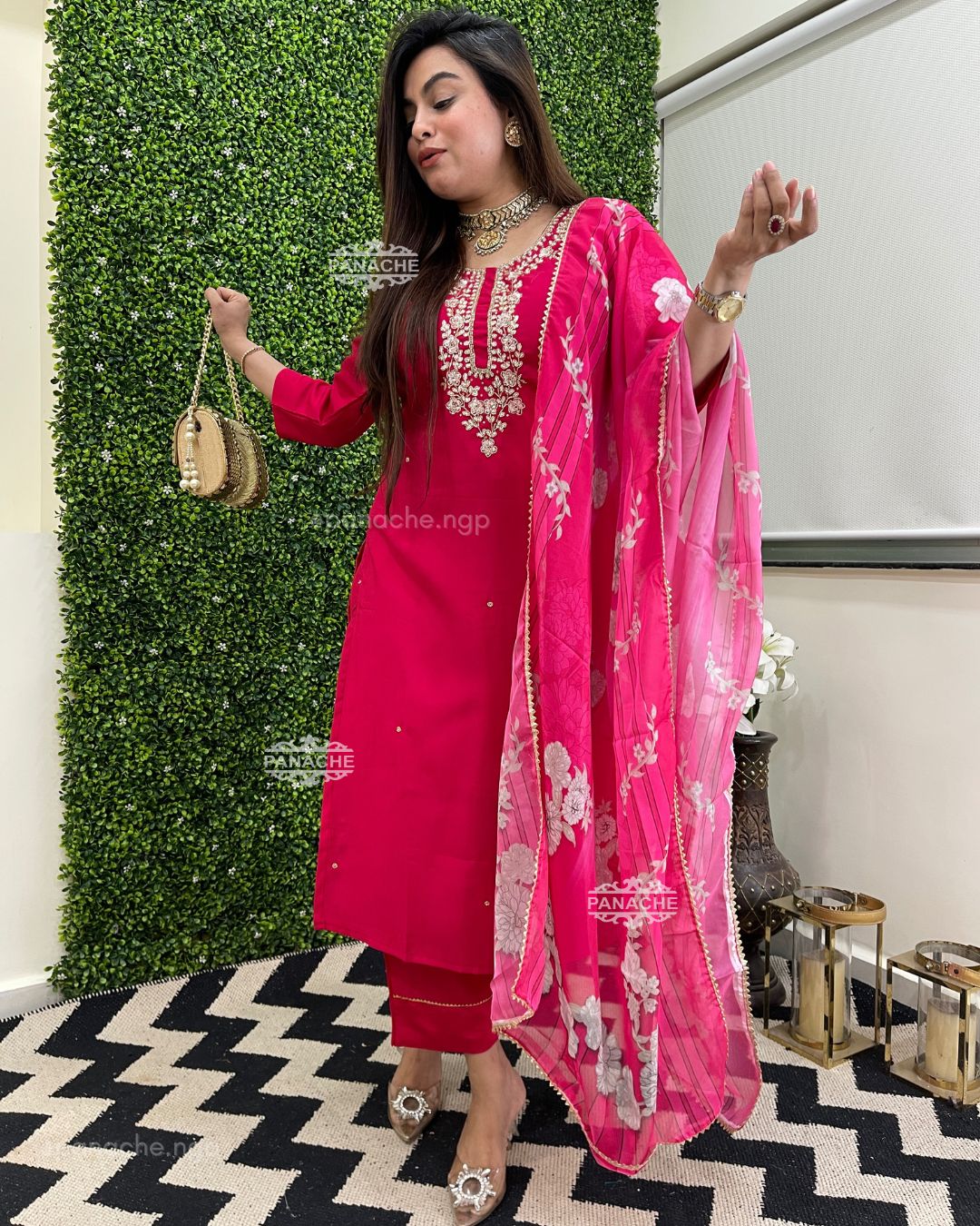 Partywear bright set