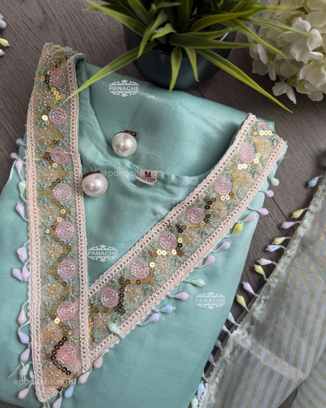 Minty hues summer set