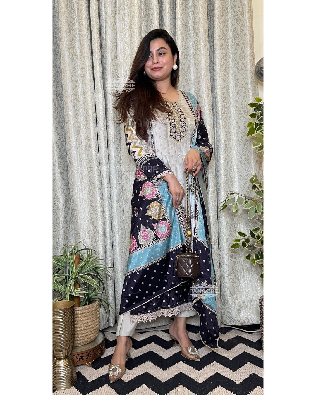 Karachi special printed Muslin
