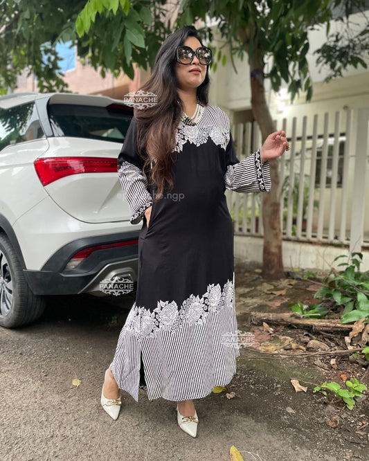 Casual monochrome set