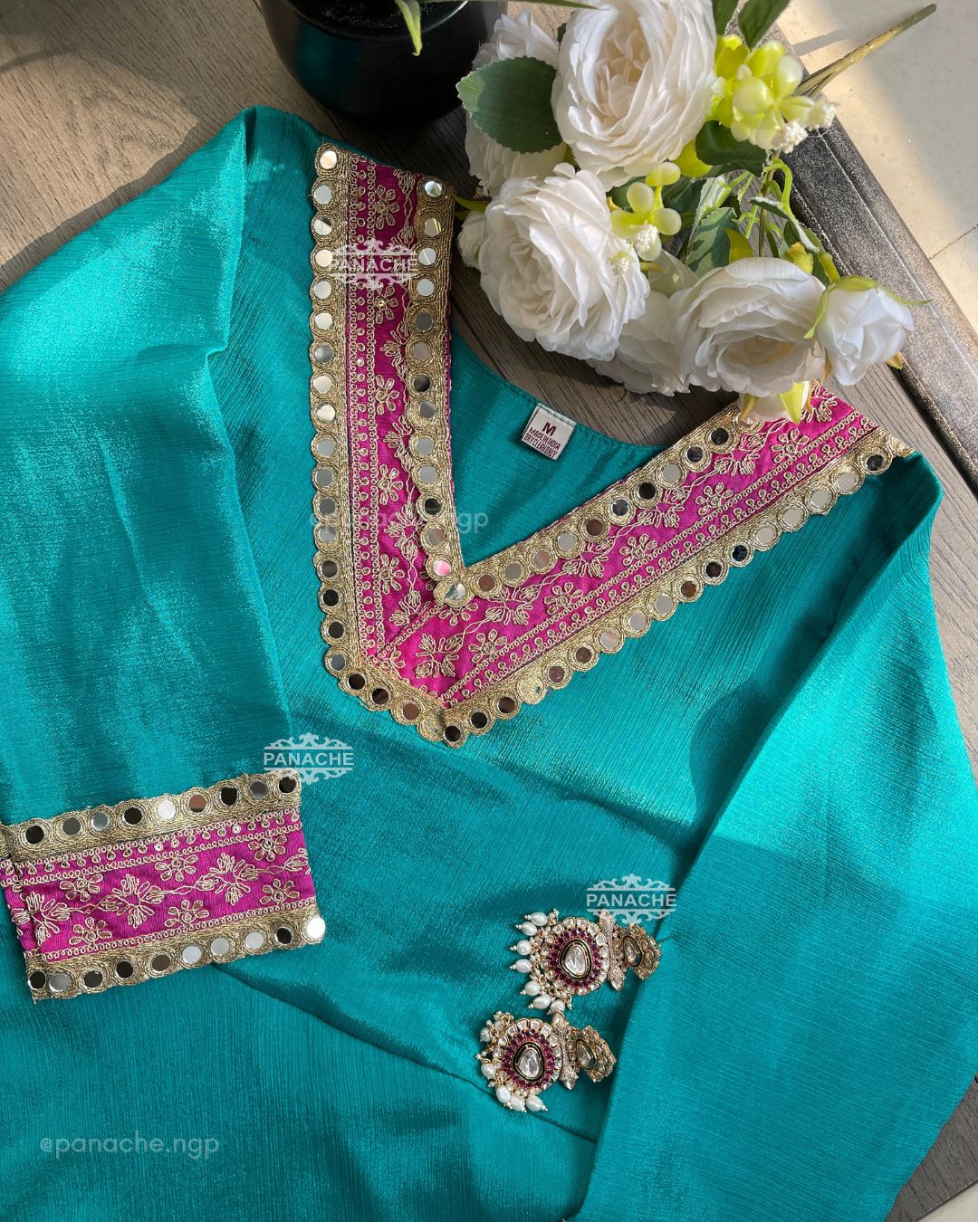 Aqua Gharara set