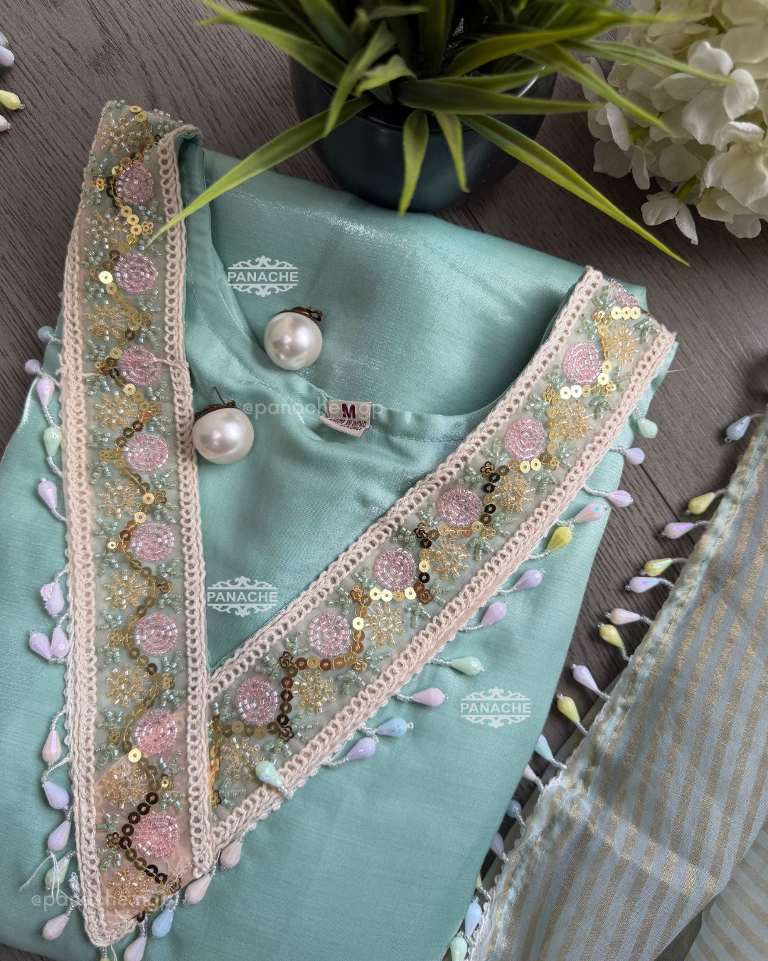Minty hues summer set