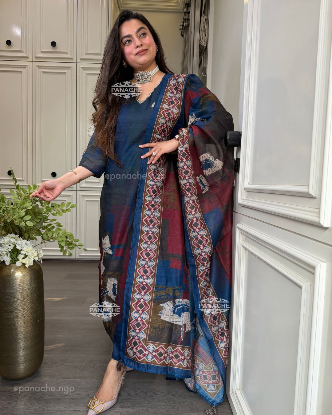 Neelambari festive set
