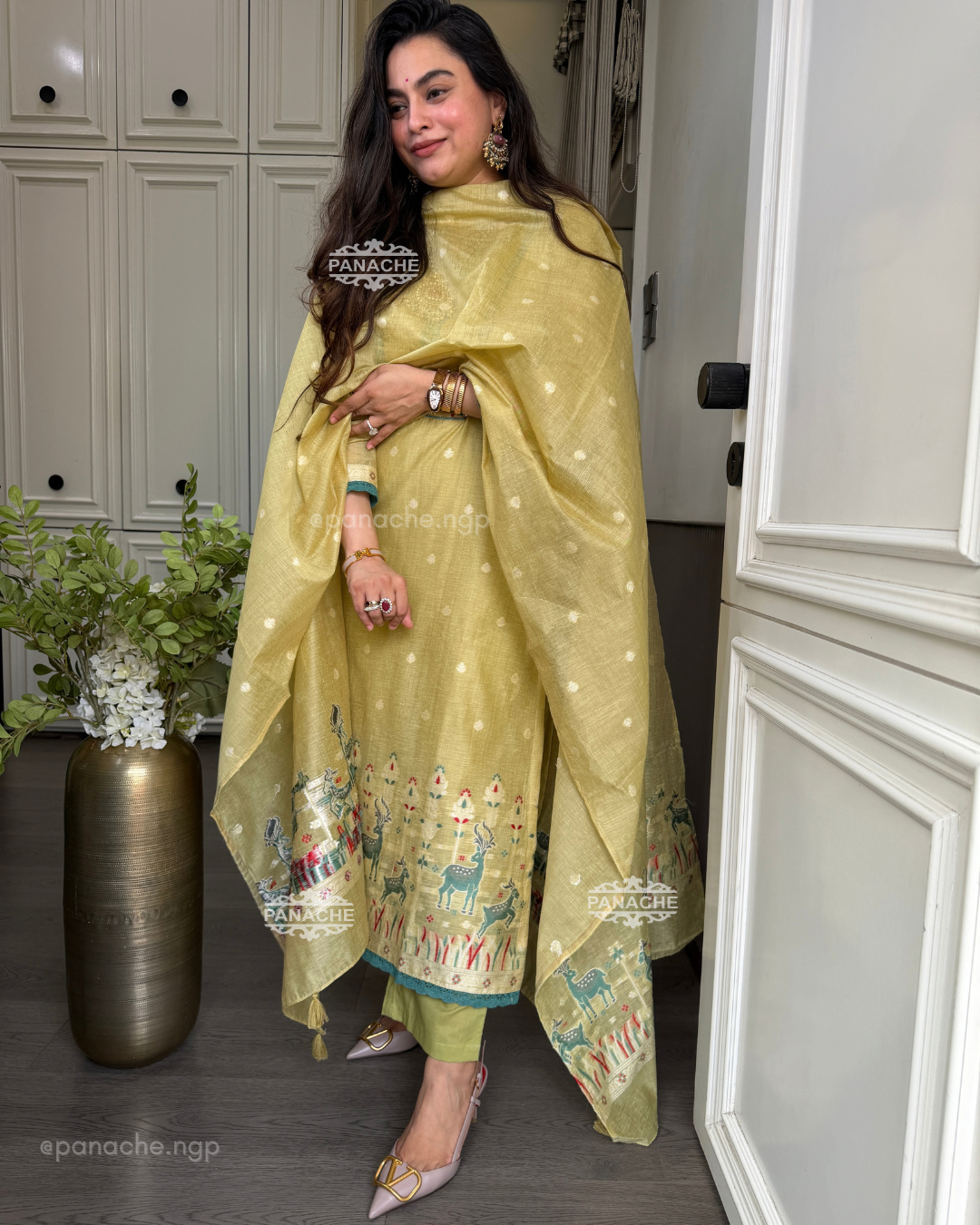 Amara woven suit set