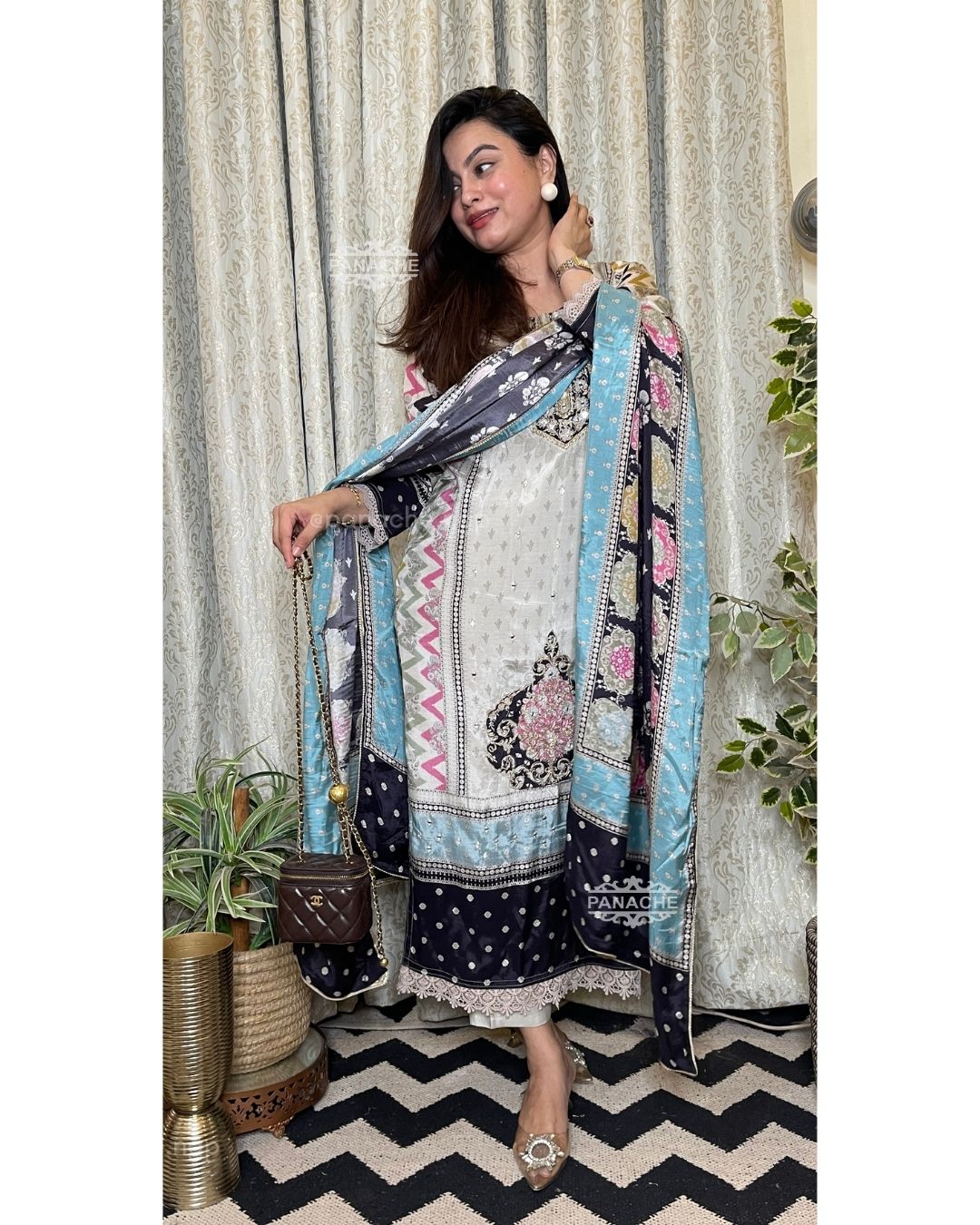 Karachi special printed Muslin