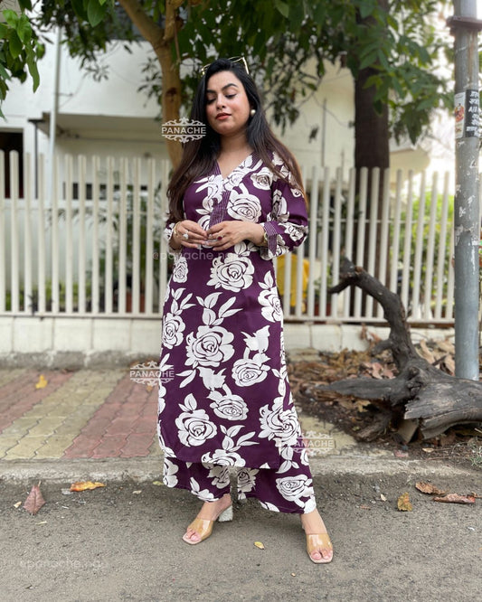 Printed coords in soft cotton