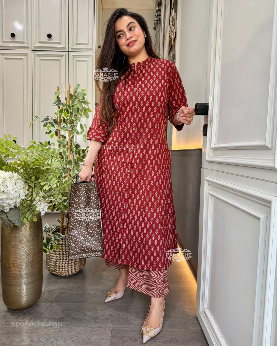 Kalamkari cotton coords