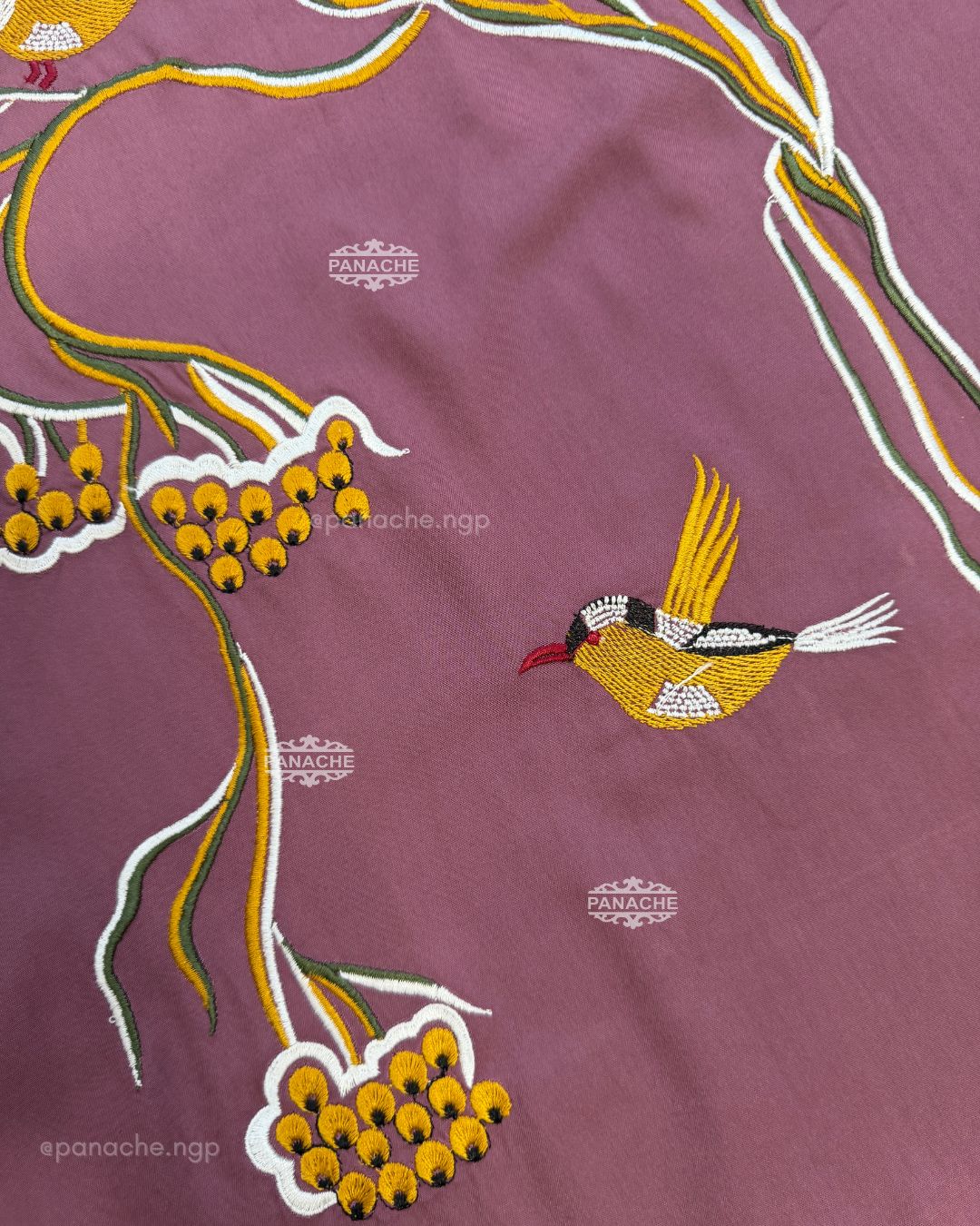 Embroidered cotton coords