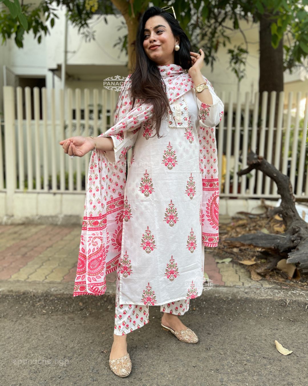 Print in print handblock summer sets