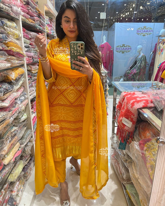 Gajji PARTYWEAR suit set