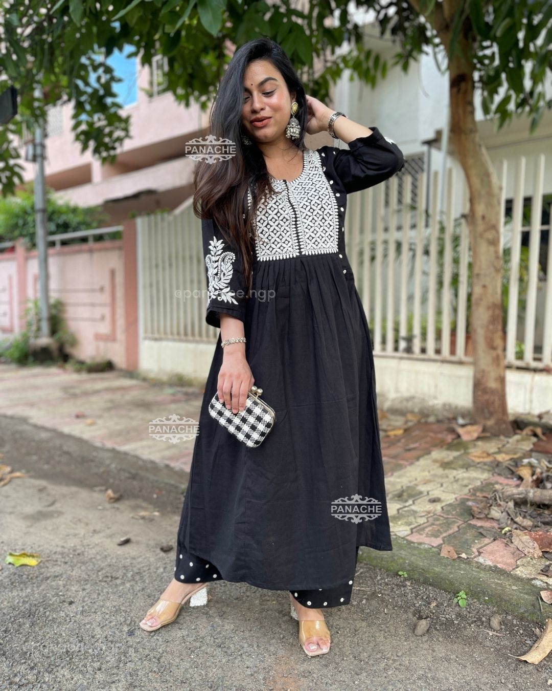 Thread work black set