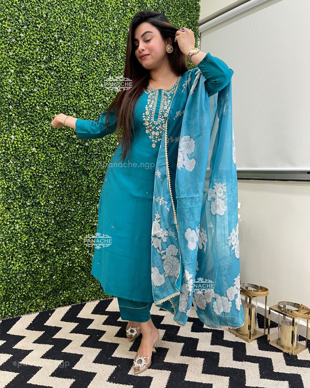 Partywear bright set