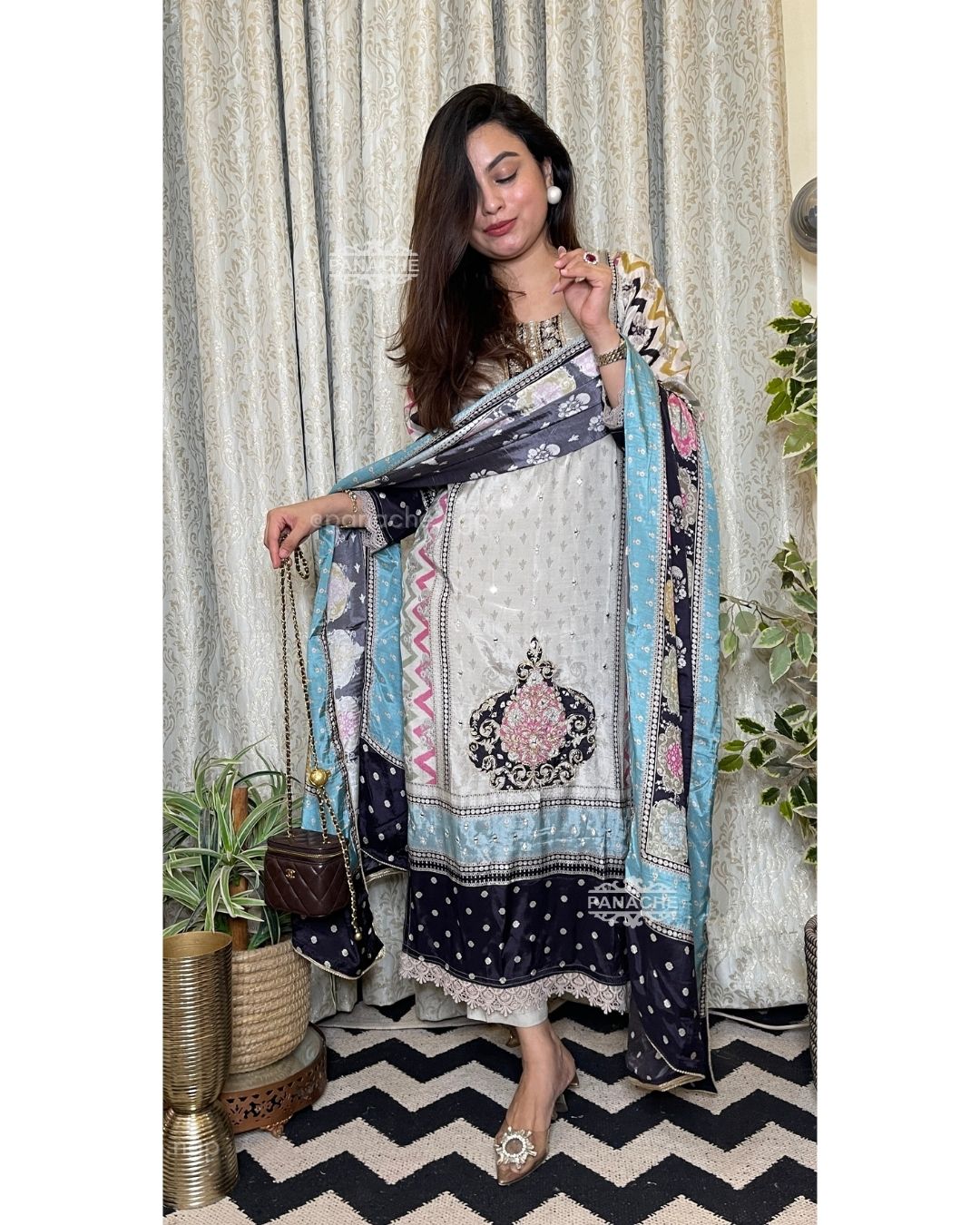 Karachi special printed Muslin