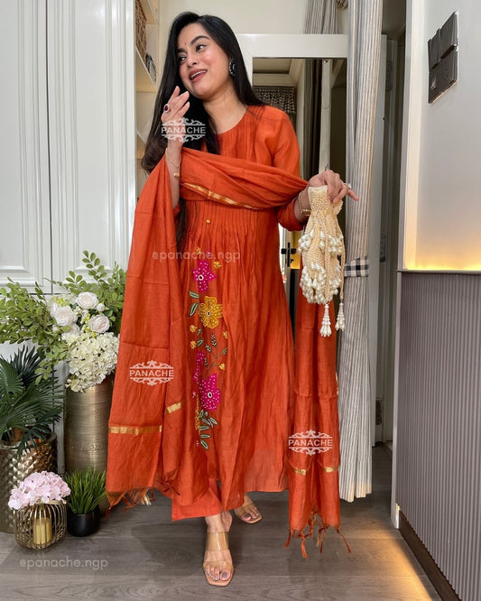 Appliqué mul garden set