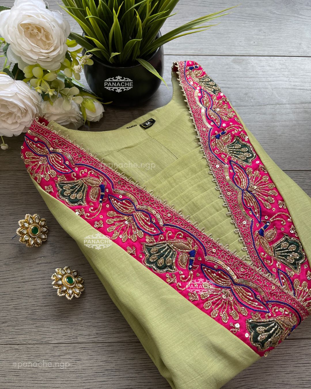 Garden fresh green suit set