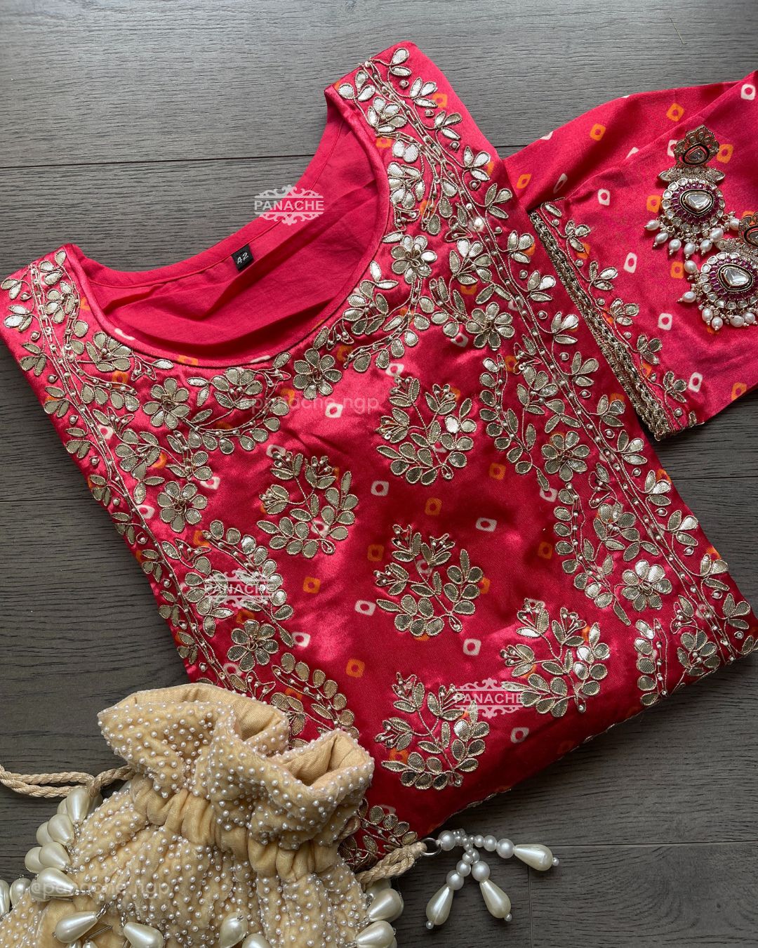 Gajji silk Bandhani sets