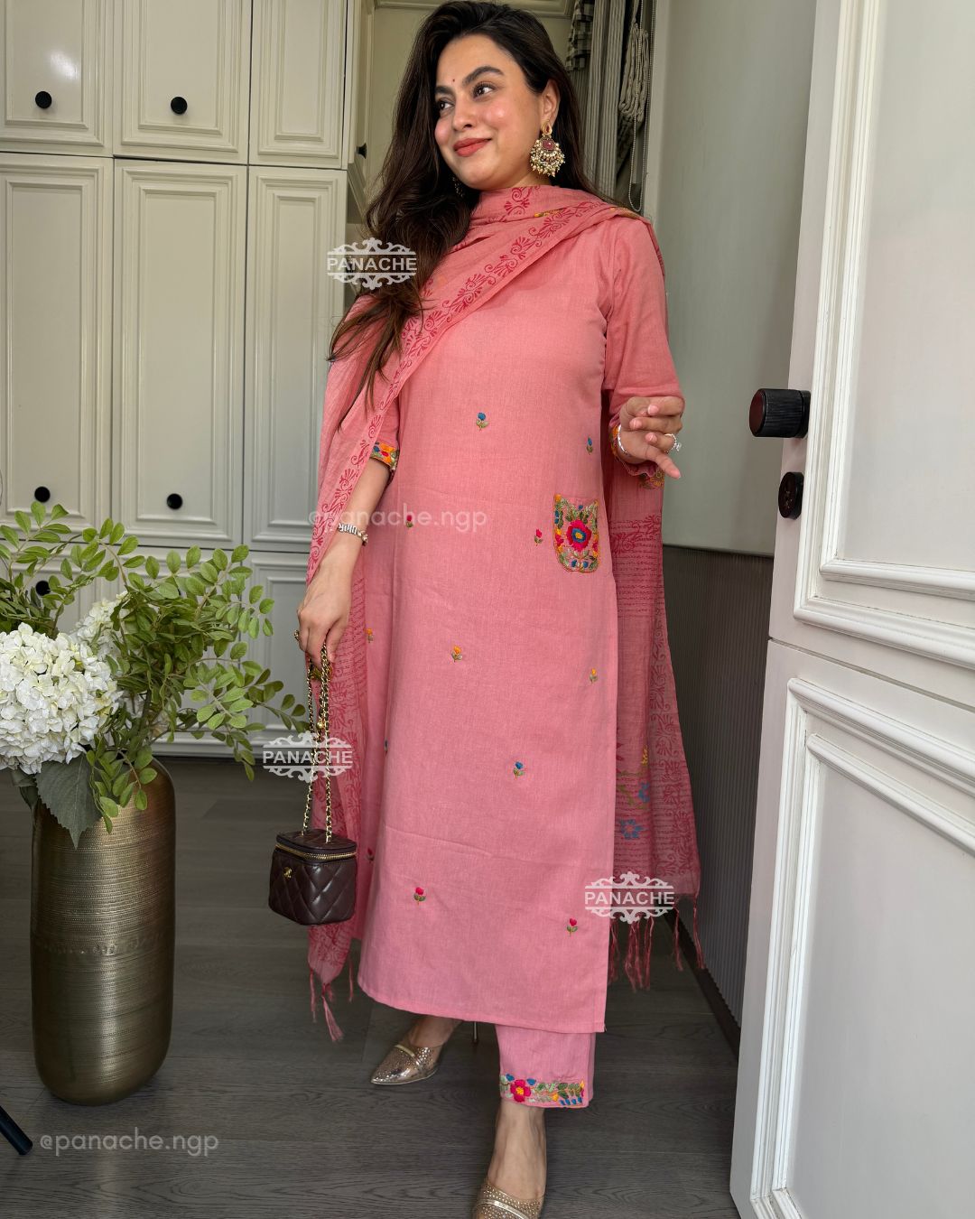 Rose garden suit set