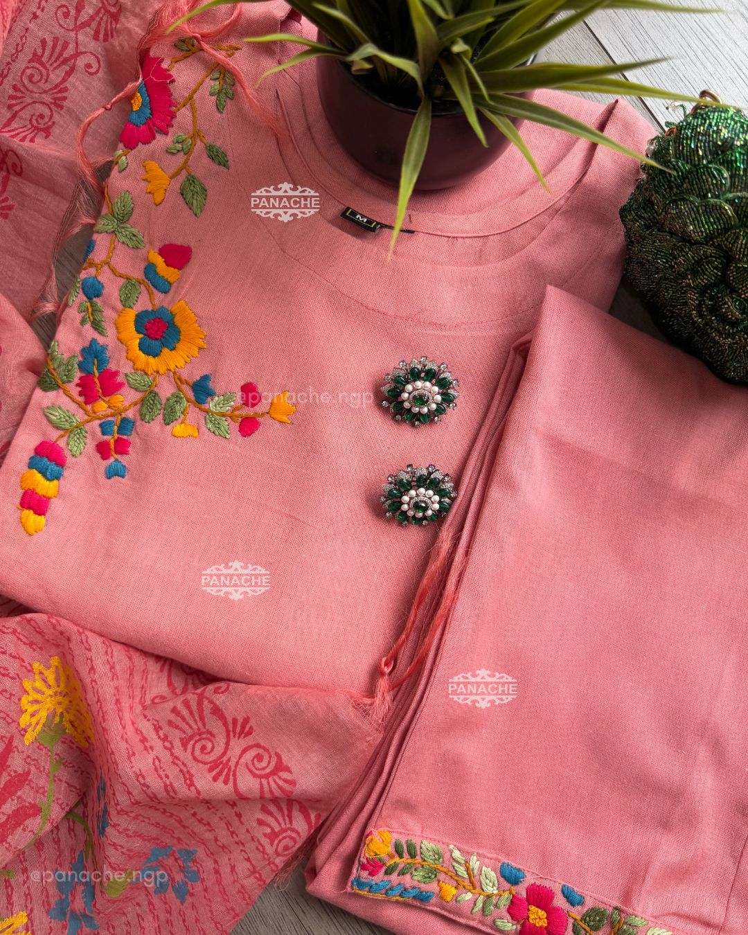 Rose garden suit set