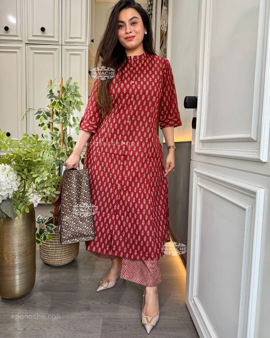 Kalamkari cotton coords