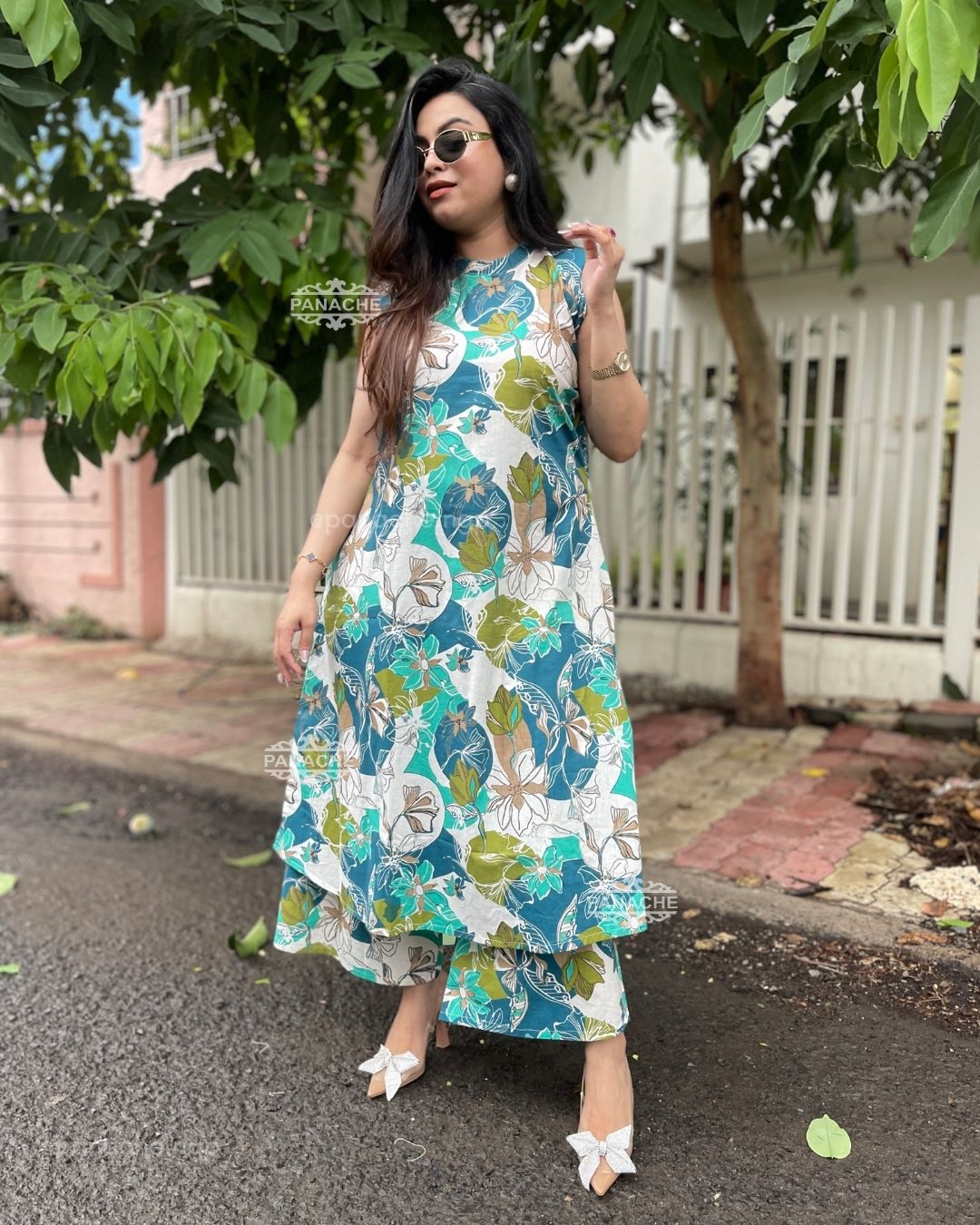 Sleeveless cotton coords