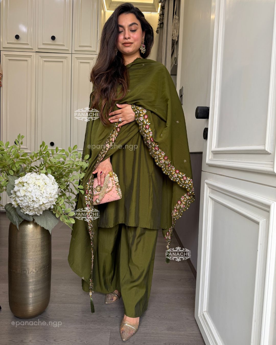 The zareen Gharara set
