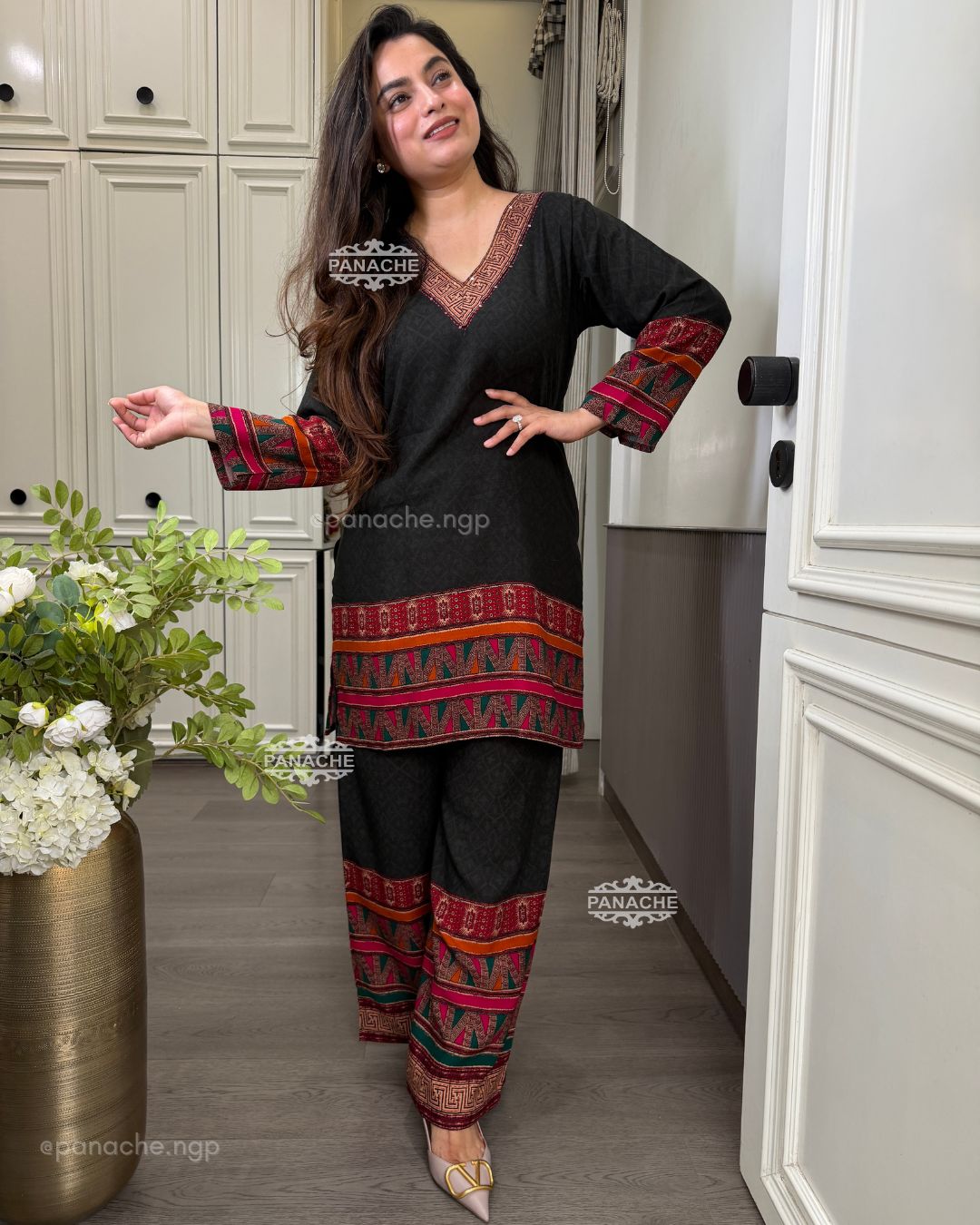 Casual Ajrak coords