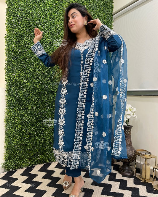 Karachi style full sleeve set