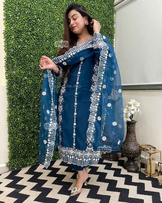 Karachi style full sleeve set