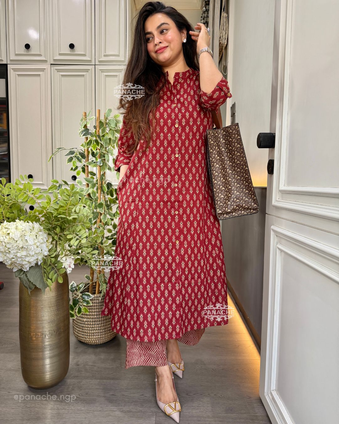 Kalamkari cotton coords