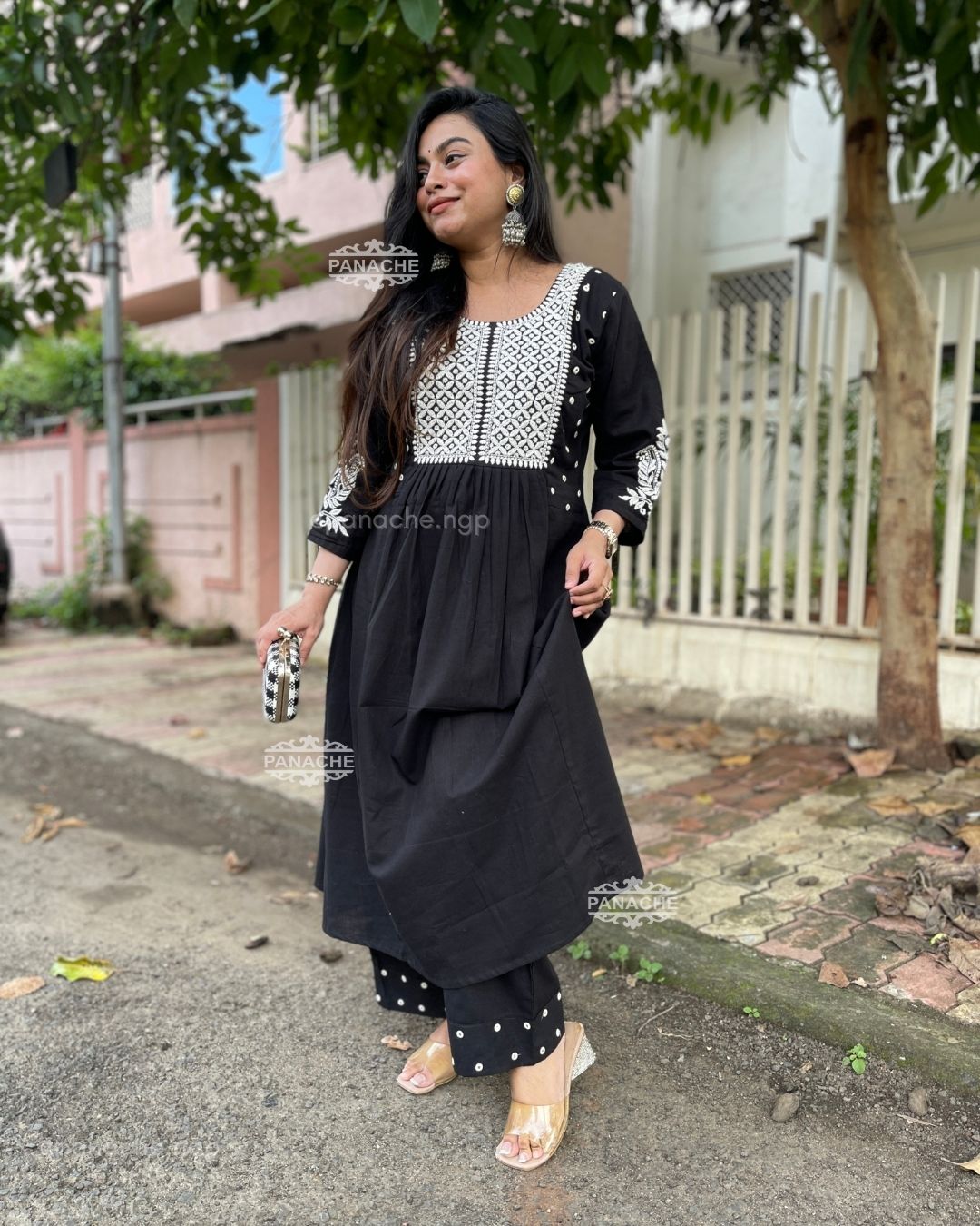 Thread work black set