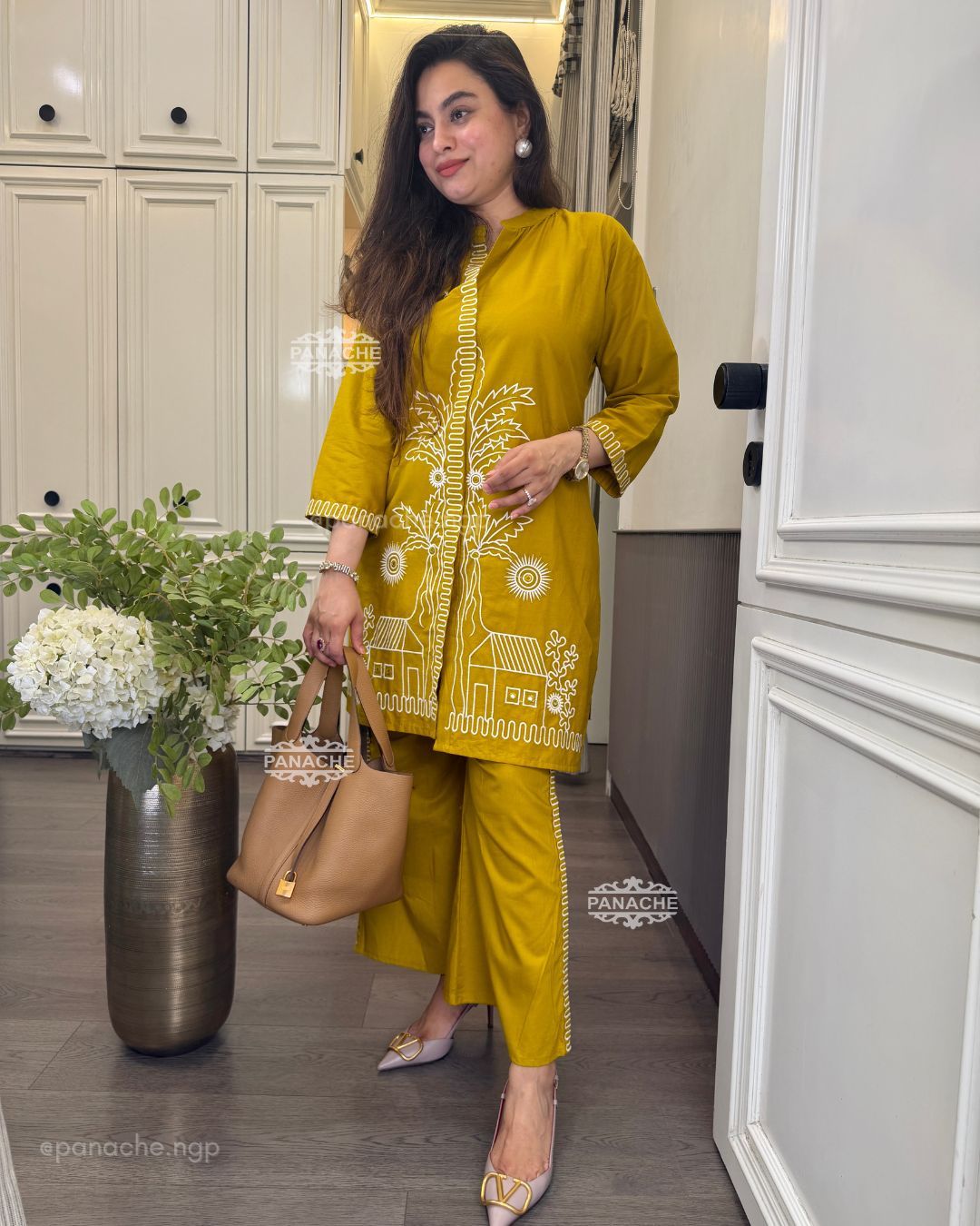 Haveli embroidered coords