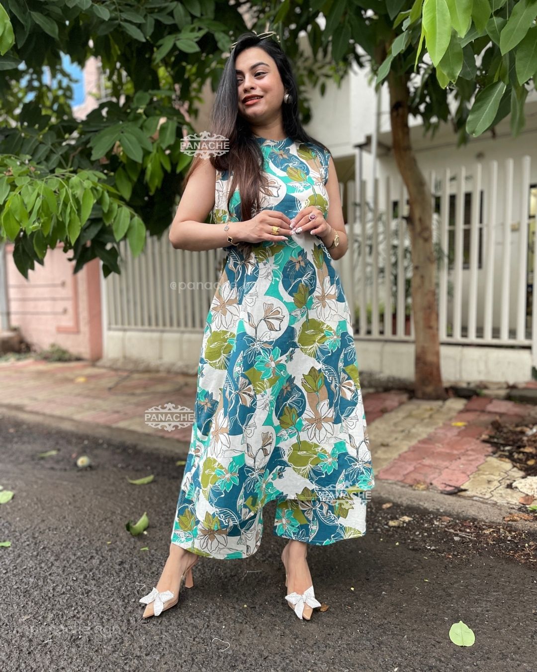 Sleeveless cotton coords