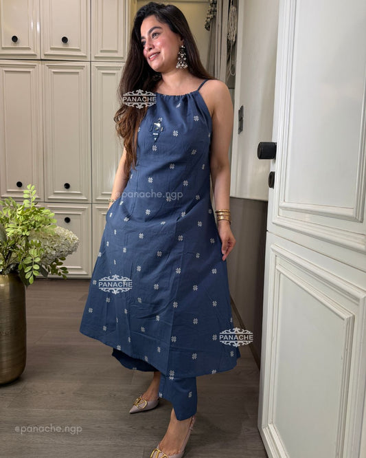 Boho blue budget coords