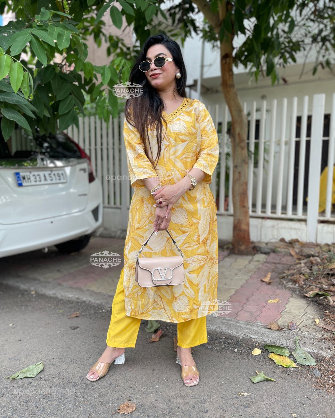 Floral muslin coord sets