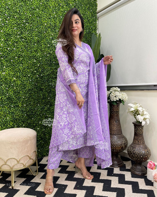 Angrakha lavender feels