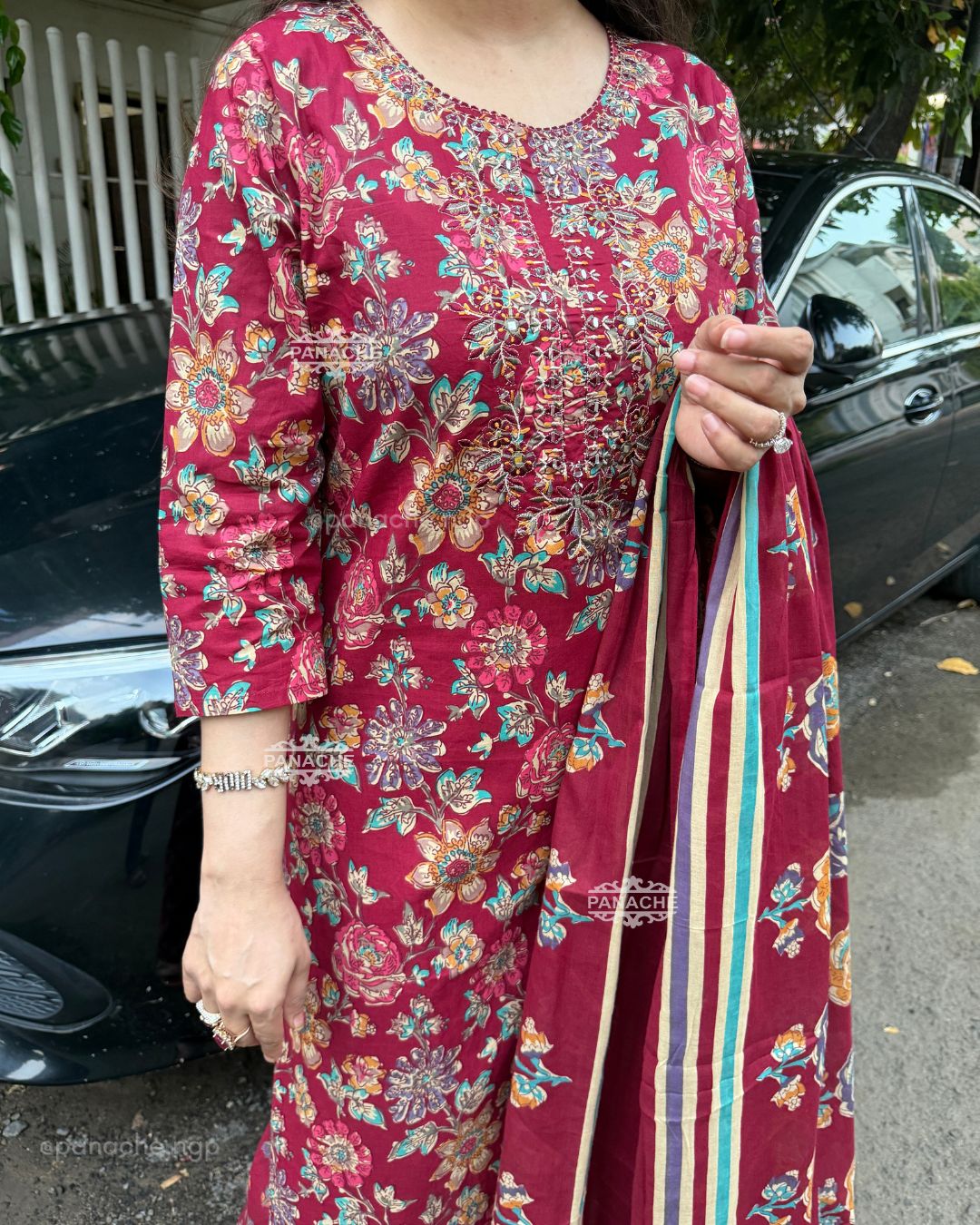 Marooniyat cotton set