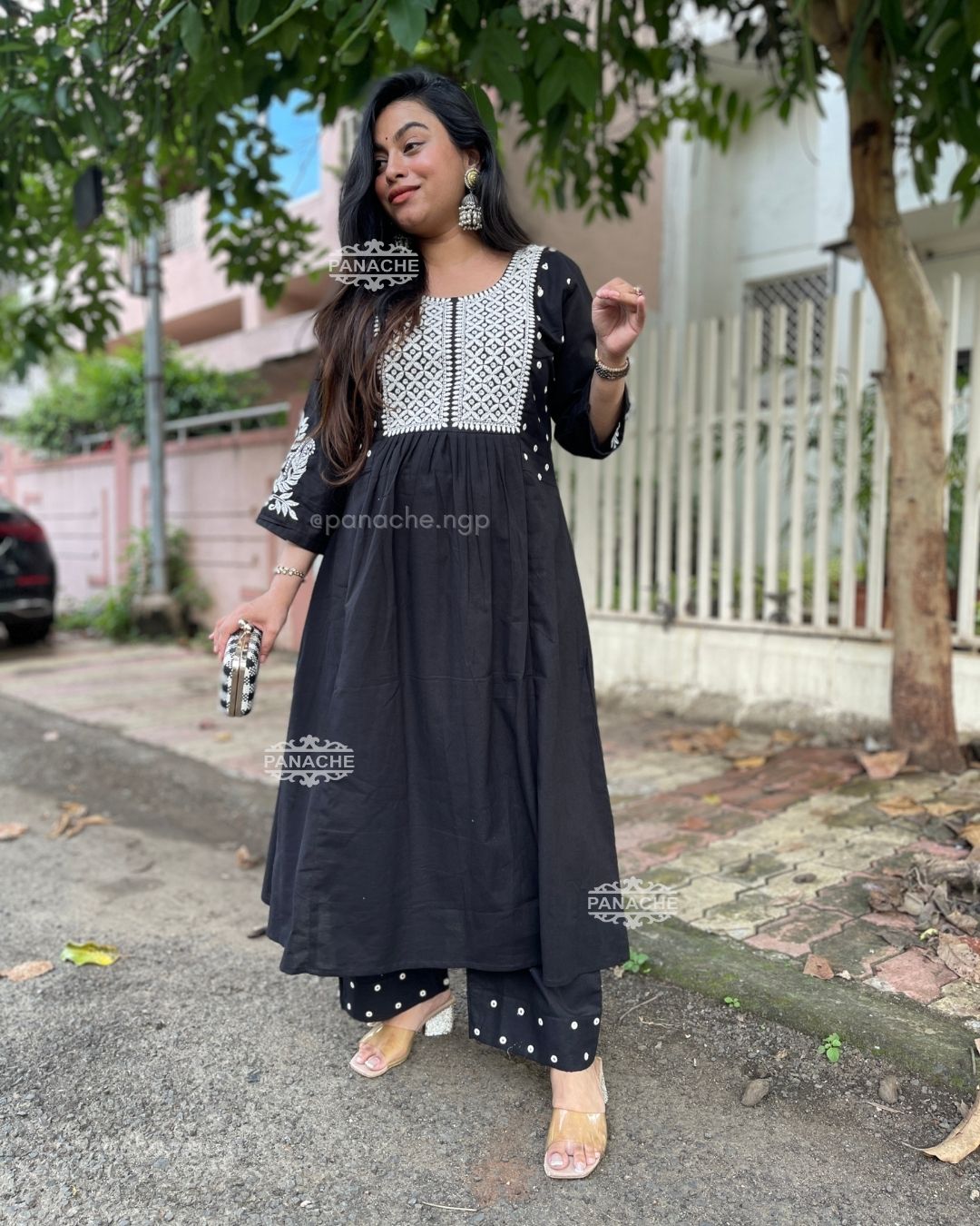 Thread work black set