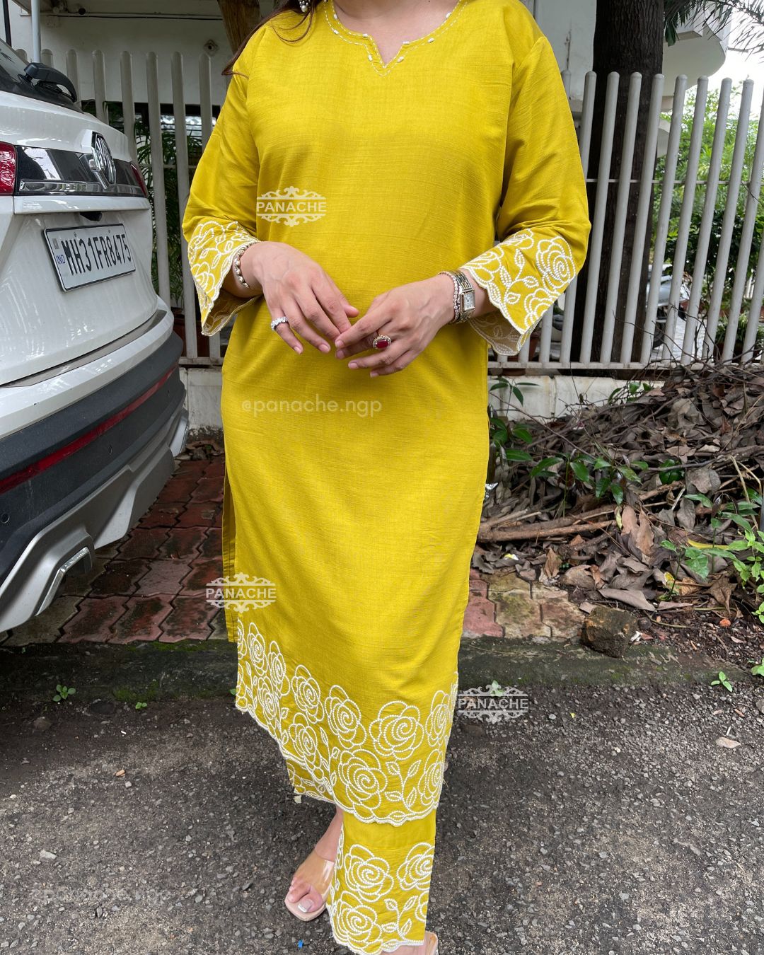 Haldi yellow set