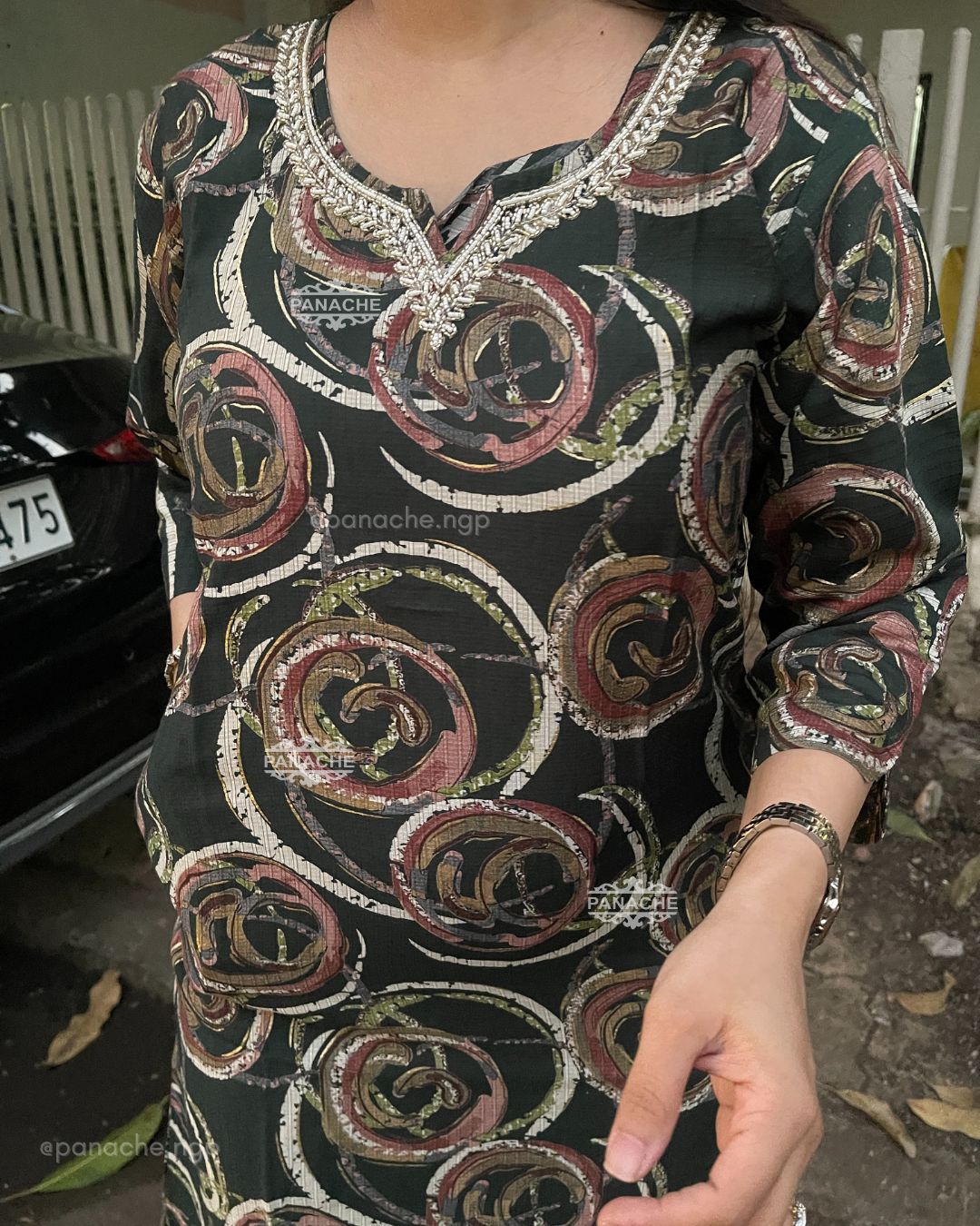 Printed semiformal budget range