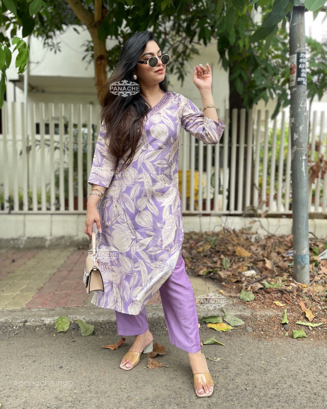 Floral muslin coord sets