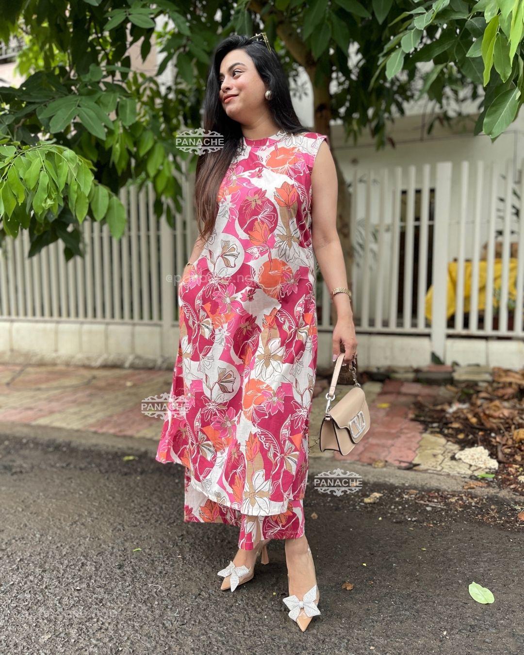 Sleeveless cotton coords