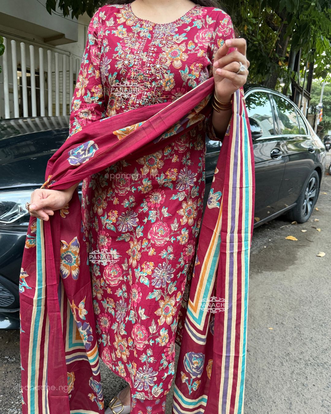 Marooniyat cotton set