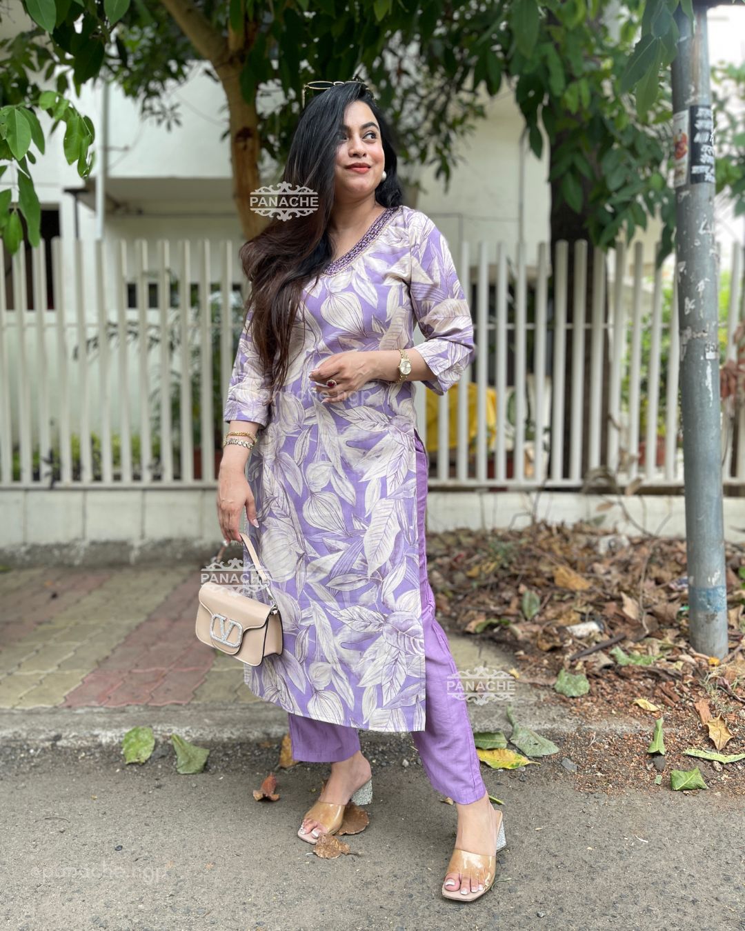 Floral muslin coord sets