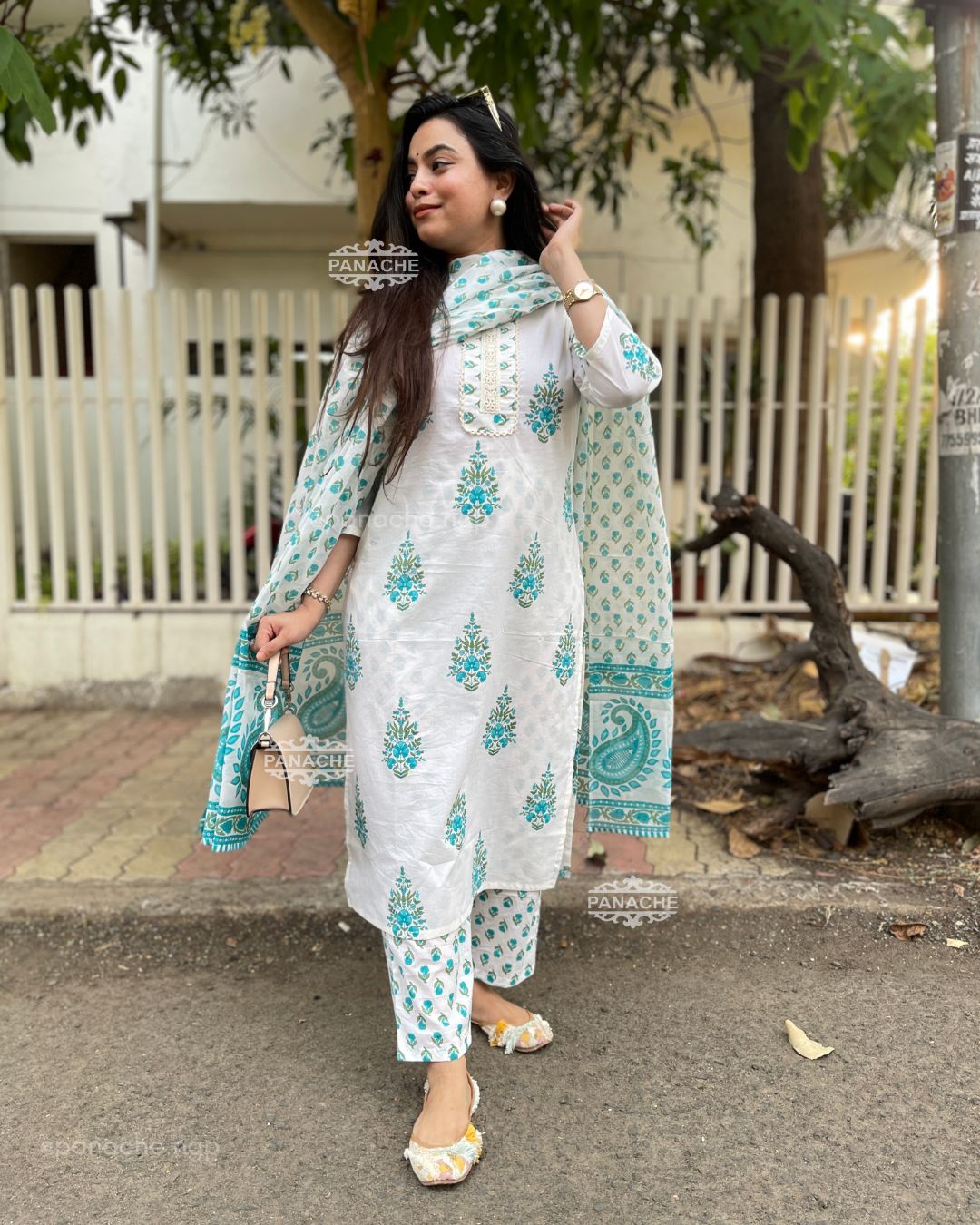 Print in print handblock summer sets